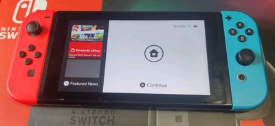 Nintendo Switch(+α Joy-Con・SDカ ード256GB付） Amazon.com: Nintendo Switch with Neon Blue and Neon Red Joy