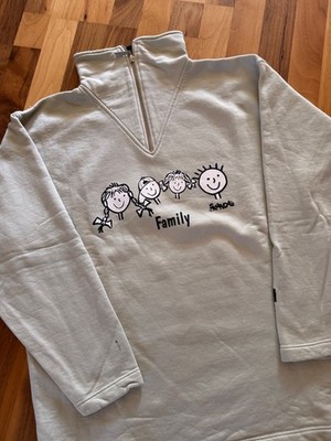 SKANDAL / STRICHPUNKT Sweatshirt Pullover Pulli Gr. L  neu mit Fehler