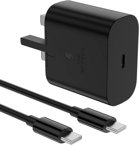 25W Super Schnell Ladegerät Samsung USB-C Stecker & Kabel für Galaxy S25 S24 S23 Ultra - Bild 3 von 12