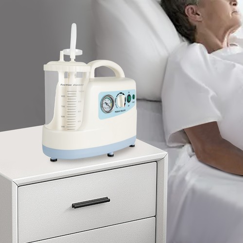 Portable Medical Vacuum Aspirator Machine Emergency Dental Phlegm Suction Unit - Picture 3 of 22