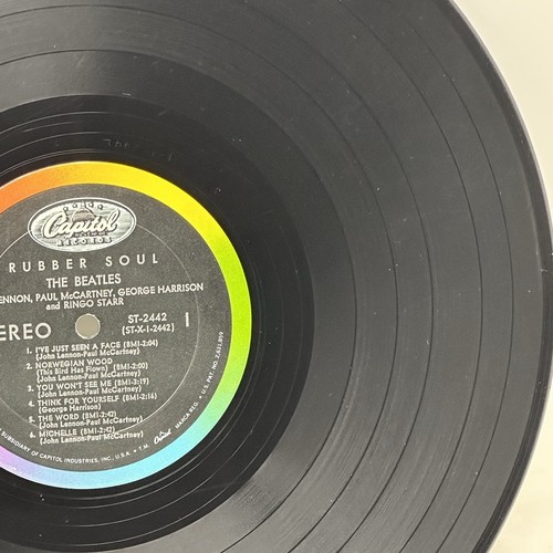 The Beatles Rubber Soul 1965 Vinyl LP Capitol ST-2442 - Foto 9 di 15