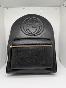 Authentic Gucci Soho Pebbled Drawstring Backpack Gucci soho drawstring backpack - Gem main image 4