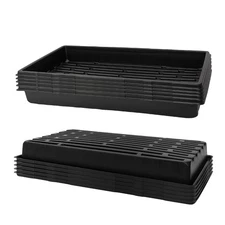 10 Pack 1020 Trays, Extra Thick Heavy Duty Seed Starting Trays - No Holes, No...