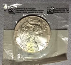 2004 American Silver Eagle,  $1 Dollar, 1 Oz Silver Coin in Original Package