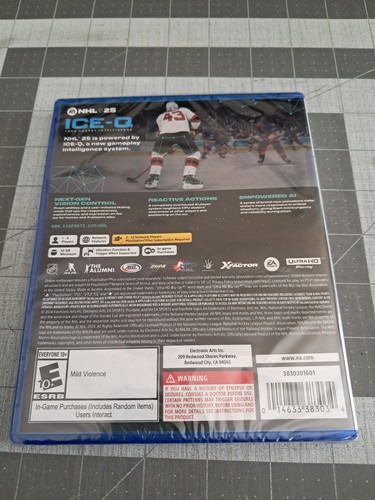 NHL 25 (PS5) For Playstation 5, Brand New Sealed - Picture 2 of 2