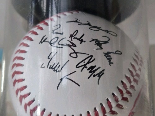 Boston Red Sox réplica firmada equipo béisbol 2002 fotoball con estuche de plástico NUEVO - Imagen 5 de 10