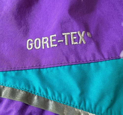 Gore-Tex Fabrics Vintage 90’s Waterproof Jacket Coat Retro Rare Jacket Size UK L - Picture 6 of 10