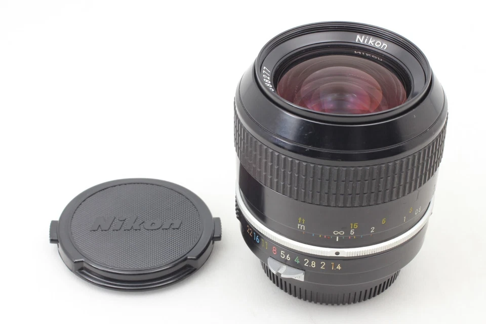 Lente gran angular Nikon Nikkor 35mm f/1.4 Auto Non Ai MF "CASI COMO... - Imagen 2 de 4