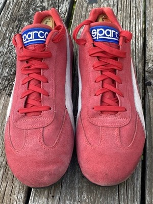 Puma Speedcat OG X Sparco Driving Shoes Men s US 10 EU 43 Red Sneakers Racing