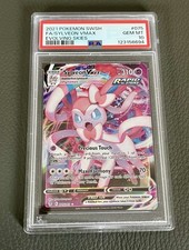 Sylveon VMax 075/203 - PSA 10 - Evolving Skies 2021 - Gem Mint Full Art Pokemon 