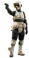 Star Wars  The Mandalorian - Scout Trooper 1 6 Scale Action Figure - Hot Toys