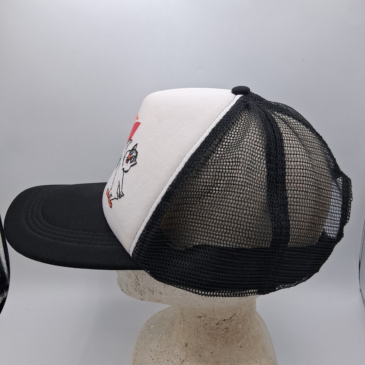 Vintage 7/11 Hat Seven 11 Mesh‎ Snapback Trucker 80’s 90’s Chicken Owl Animals Vintage 7 Eleven Hat Snapback Advertising Cap Rooster Owl  main image 4