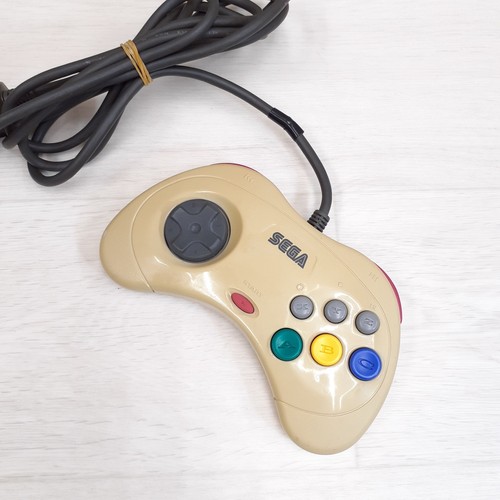 Sega Saturn white Console Japanese system with 2 controllers & 5 games SW713Y - 第 7/12 張圖片