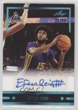 2021-22 Leaf Memories 1991 Base Platinum 73/99 Efton Reid #GLR-ER1 Auto 1c0k