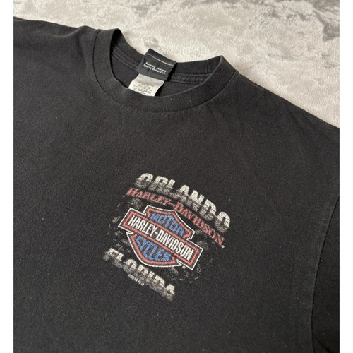 Harley-Davidson Orlando Skull Tee L Double Sided, Florida USA 2019 - Picture 3 of 8