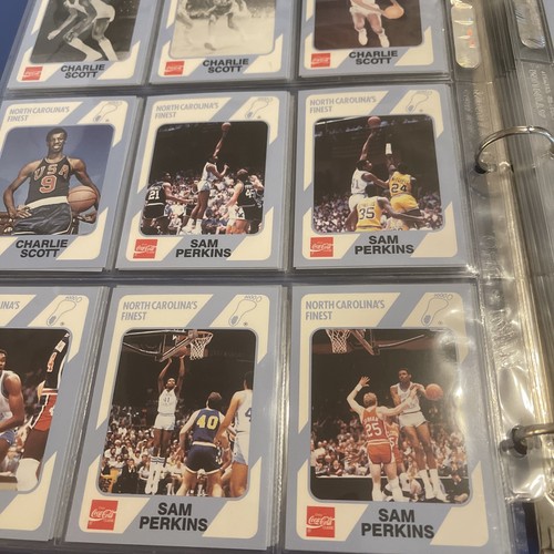 1989 NORTH CAROLINA BASKETBALL / COMPLETE 200 CARDS SET /ALL THE GREATS/ JORDANS - Picture 13 of 21