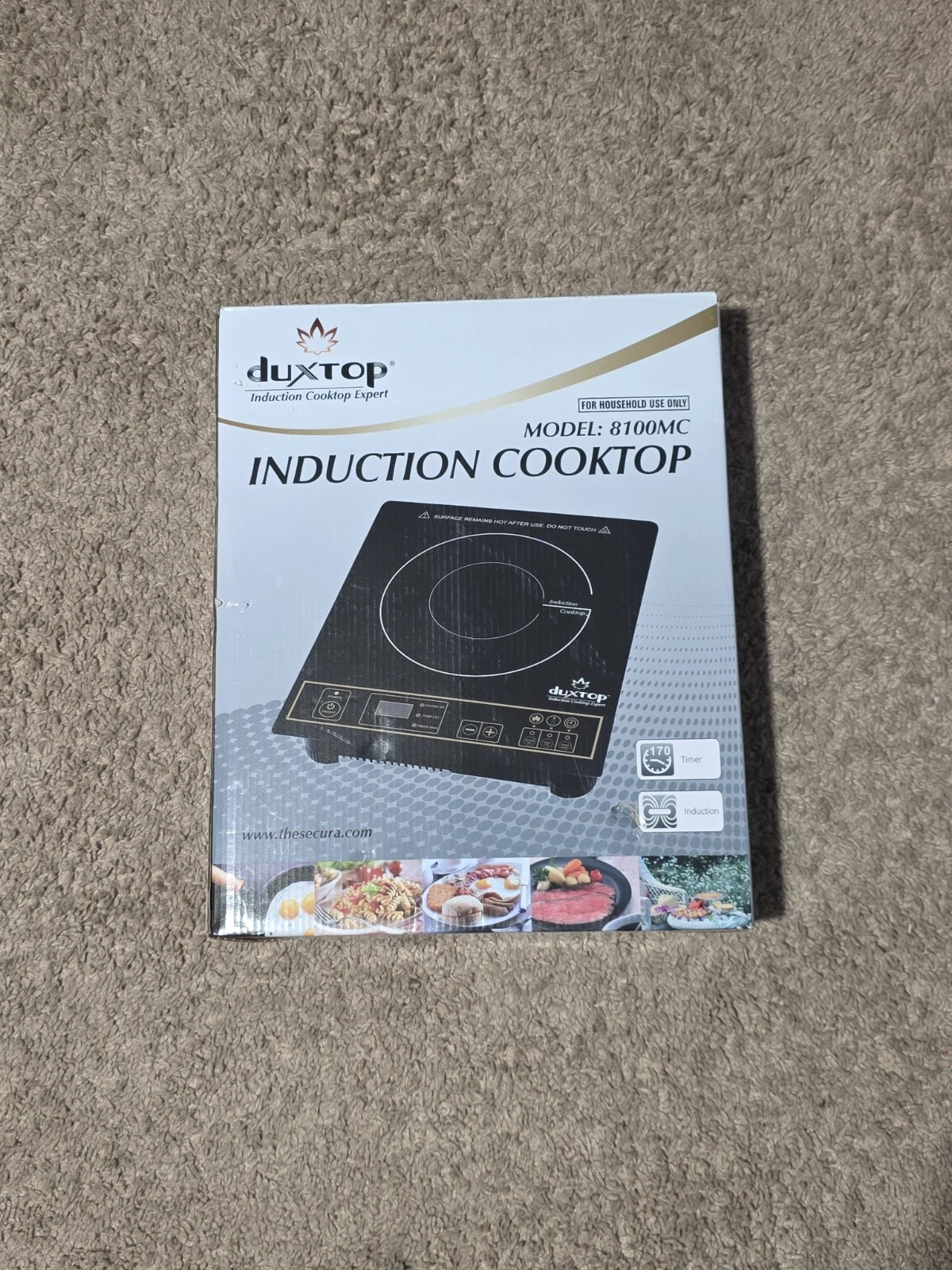 Duxtop 8300ST 1800W Portable Countertop Induction Cooktop - New, open box
Opens in a new window or t