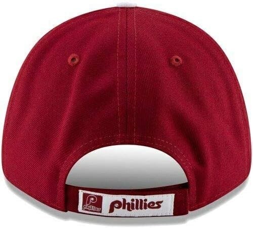 Philadelphia Phillies Hat New Era 9FORTY Maroon Adjustable Cap Adult MLB Retro - Bild 3 von 9