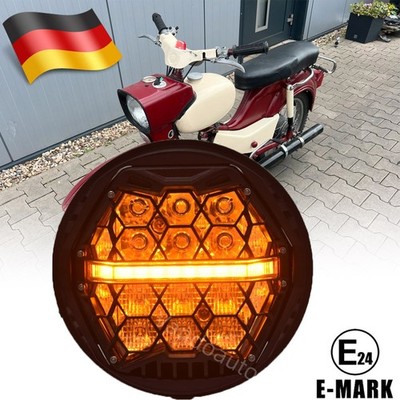 5,75 Zoll LED Scheinwerfer Für Simson S51 S50 Schwalbe STAR KR51/2 Sperber E24
