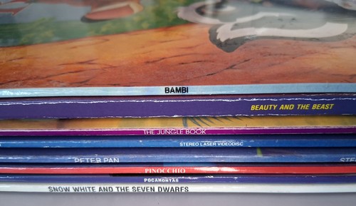 Bambi, Jungle Book, Little Mermaid, Peter Pan, Pocahontas Disney Laserdiscs Lot - Picture 6 of 9