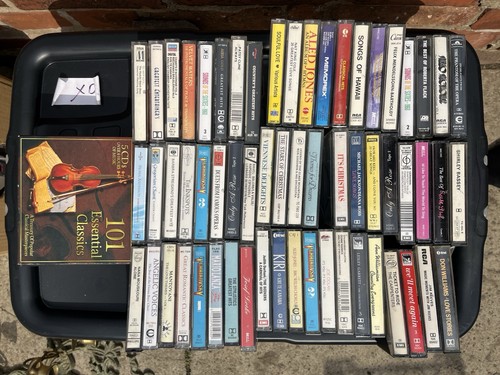 Job Lot Of 60 Various Cassette Tapes - Picture 3 of 5