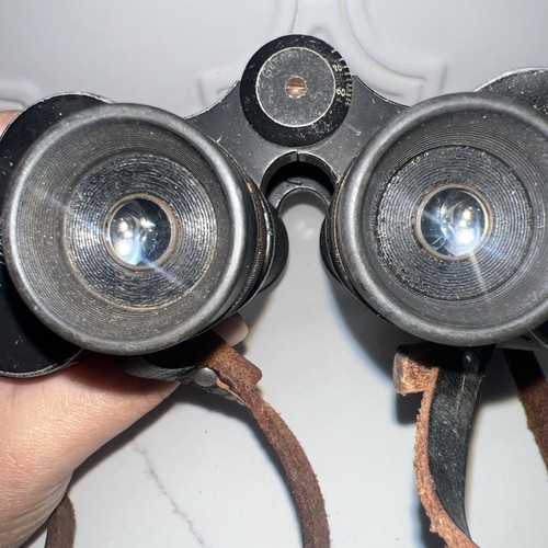 Prismáticos antiguos vintage Carl Zeiss Jena Telonar 12x40 raros con estuche - Imagen 10 de 24