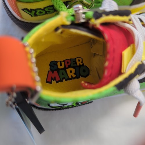 Ground Up Yoshi (Toddler Size 6) Super Mario High Top Sneakers Nintendo Shoes - Picture 9 of 17