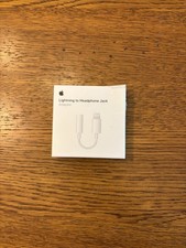Apple Lightning Headphone Jack Adapter