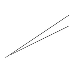 2 Pack Carbon Fiber Rod 0.5mm x 150mm for RC Plane DIY Quadcopter Arm