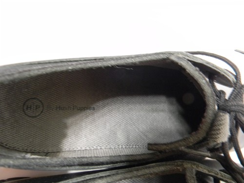 Hush Puppies Herren Colby Oxford schwarz Leder Schuhe Größe 12 - Bild 5 von 6