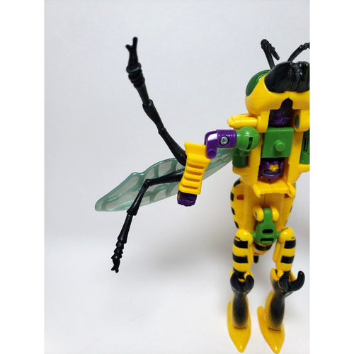 Vintage Transformers Buzzsaw Beast Wars Bee Wasp Action Figure Incomplete 1995 - Bild 5 von 11