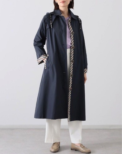 New Aquascutum Online Sold Out Trench Design Raincoat Size M - Picture 2 of 10