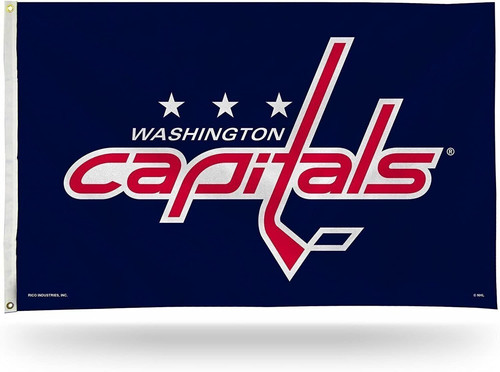 Washington Capitals 3x5 Fuß Premium Flagge Banner mit Metalltüllen Outdoor - Bild 1 von 5