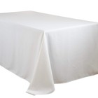 Collection Casual Design Everyday Tablecloth, 90" x 156", White