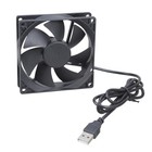 5V USB 92MM Cabinet Cooling Fan Waterproof Housing For Networking Equipment