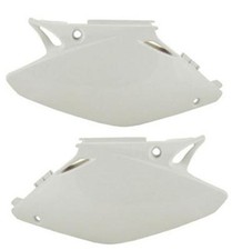Polisport KX85 Color White Side Panels - Durable Motorcycle Parts