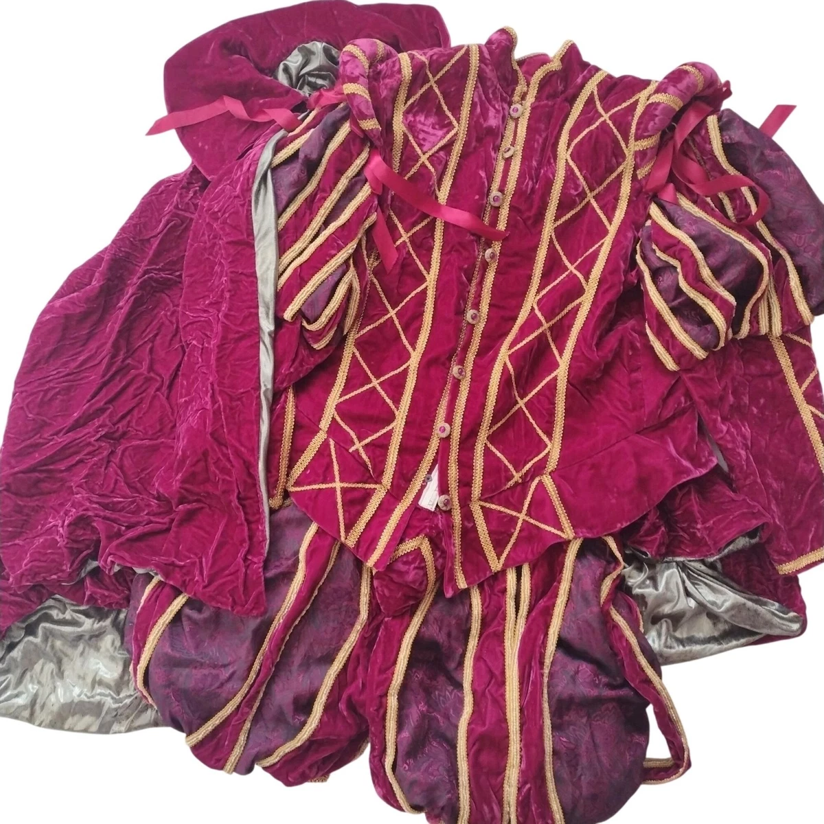 Costume da Regina Medievale per Adulti