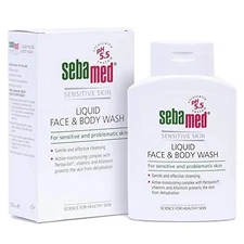 Sebamed Liquid Face Body Wash 200ml x 1 pH5.5 Moisturizing Gentle Cleanse