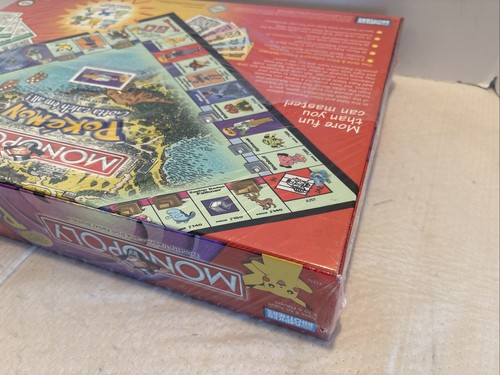Pokémon Monopoly GOLD & SILVER Collector's Edition 2001 Factory Sealed NEW - Picture 9 of 11