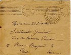 LETTRE MARINE NATIONALE FRANCAISE BORDEAUX GIRONDE PARIS  