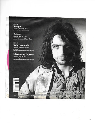 Syd Barrett/ Pink Floyd- 'Crazy Diamond' 4 cut Pink Vinyl 7