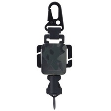 Taktisch einziehbare Sling Nylon Seil Metall Stahl G&uuml;rtel Clip Schl&uuml;sselschnalle