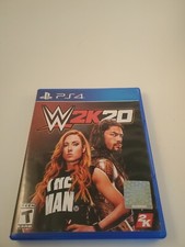 WWE 2K20 PS4 PlayStation 4 - No Manual