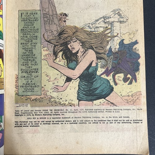 2 Vintage Tales Of Sword & Sorcery Sagar The Invincible #4 & #11 - Picture 8 of 12
