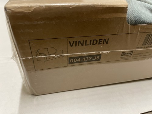 Ikea VINLIDEN Bezug für 2er Sofa Hakebo helltürkis 004.437.38 Wechselbezug NEU - Picture 2 of 4