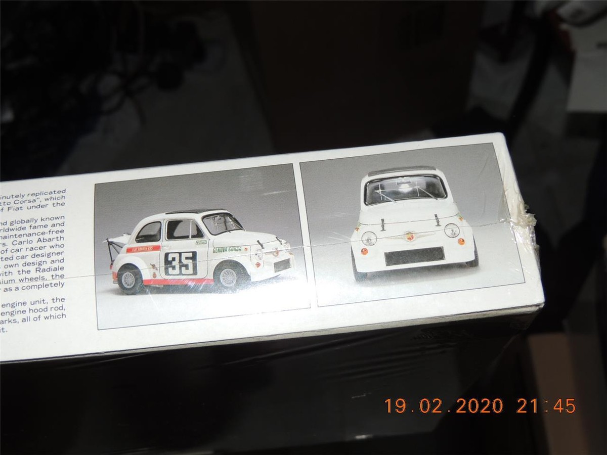 GUNZE 1/24 FIAT ABARTH ASSETTO CORSA KIT FACTORY SEALED | eBay