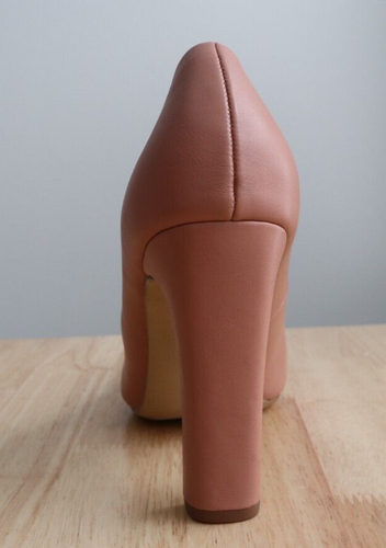 Damenschuhe Sue Rouge Memory Foam konturierte spitz zulaufende Pumps mit Absatz braun 9 - Bild 5 von 8