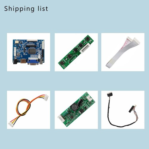 HD VGA 2AV LCD Controller Board For 15.4" LTN154BT03  B154PW04 1440X900 LCD - Picture 5 of 6