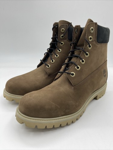 Timberland 6 Inch Premium Waterproof TB0A62KN968 Cocoa Brown Men’s Sizes 9-13 - Picture 2 of 5