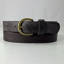 Target Brown Genuine Leather Belt - Women's Size 34